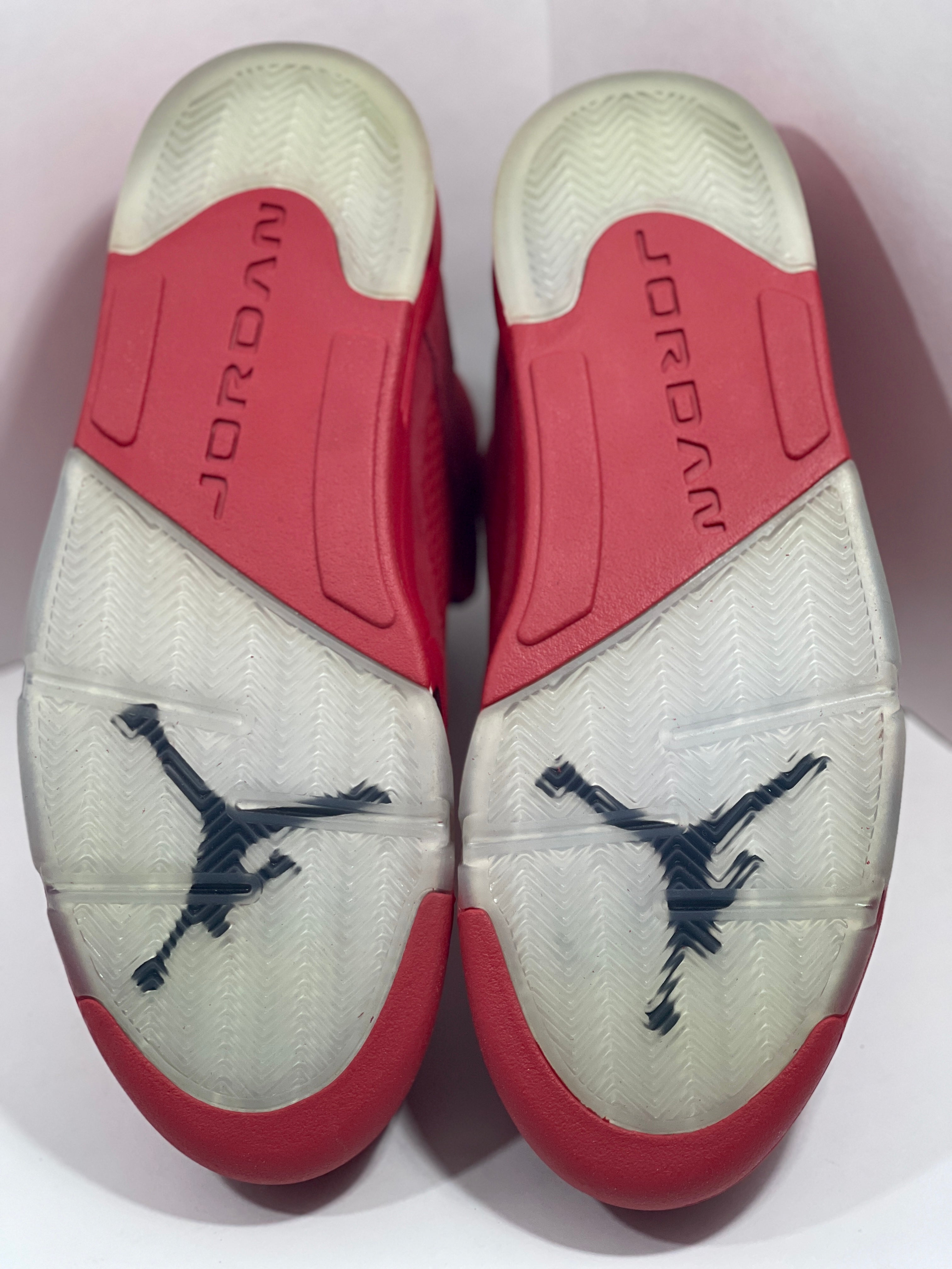 NEW SIZE 12 MENS - AIR JORDAN 5 RETRO "RED SUEDE" 2017