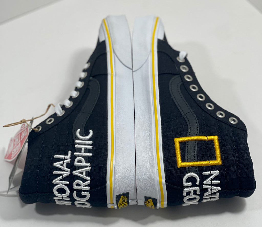NEW SIZE 5 MENS - VANS SK8-HI "NATIONAL GEOGRAPHICS" 2020