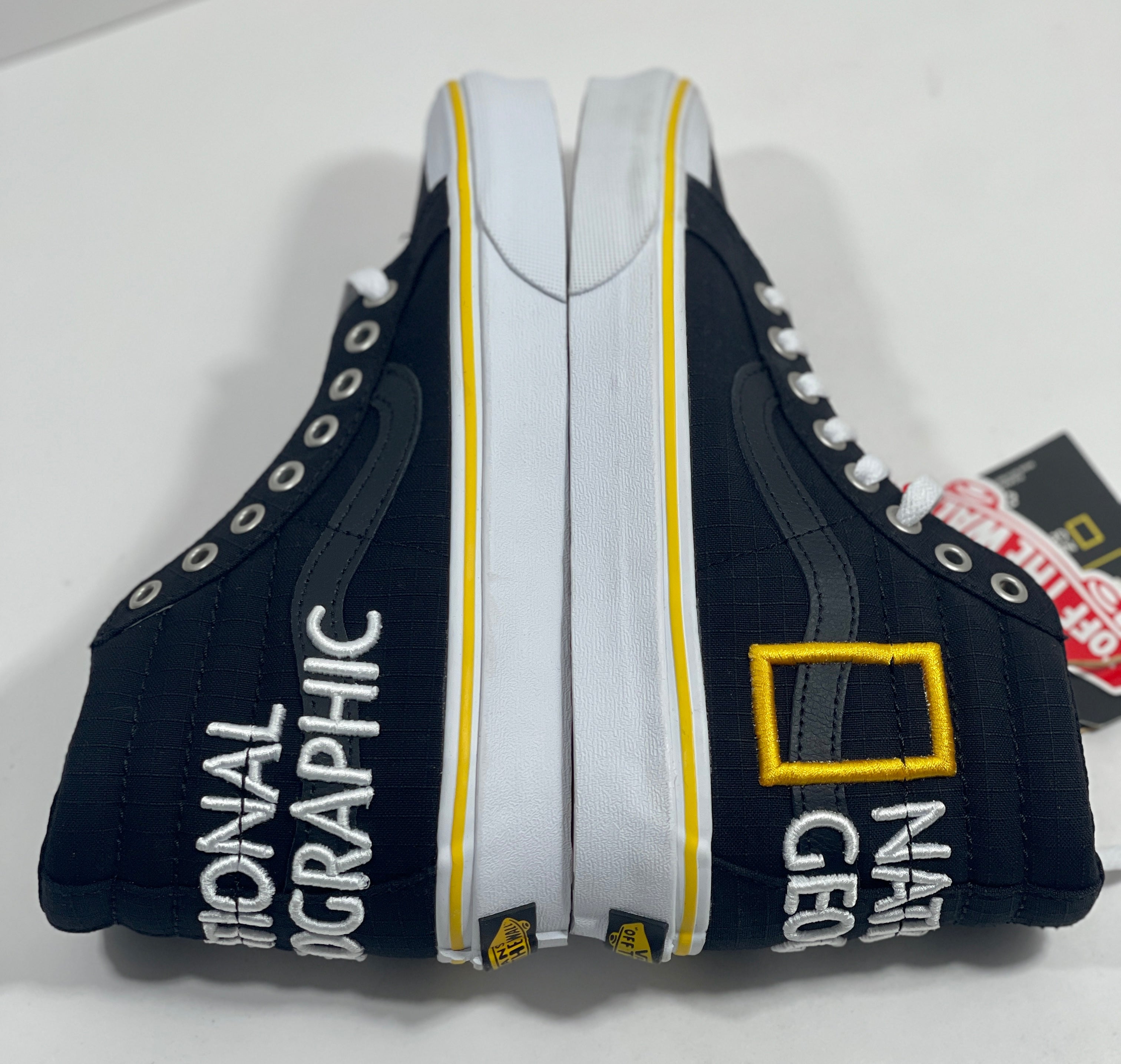 NEW SIZE 5 MENS - VANS SK8-HI "NATIONAL GEOGRAPHICS" 2020