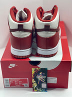 NEW SIZE 8.5 WOMENS - NIKE DUNK HIGH LXX "CINNABAR" 2022