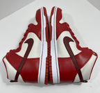 NEW SIZE 8.5 WOMENS - NIKE DUNK HIGH LXX "CINNABAR" 2022