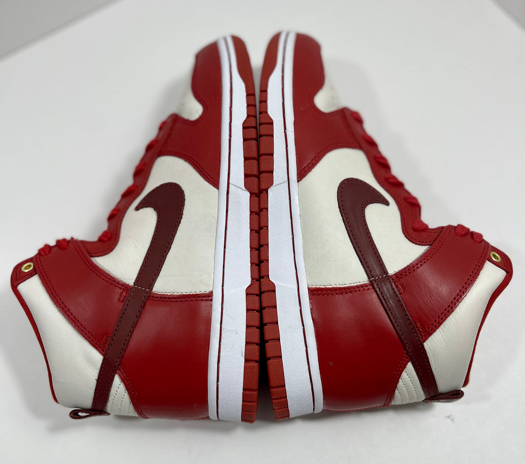 NEW SIZE 8.5 WOMENS - NIKE DUNK HIGH LXX "CINNABAR" 2022