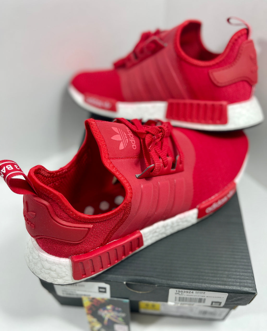 NEW SIZE 11 MENS - ADIDAS NMD_R1 "SCARLET" 2021
