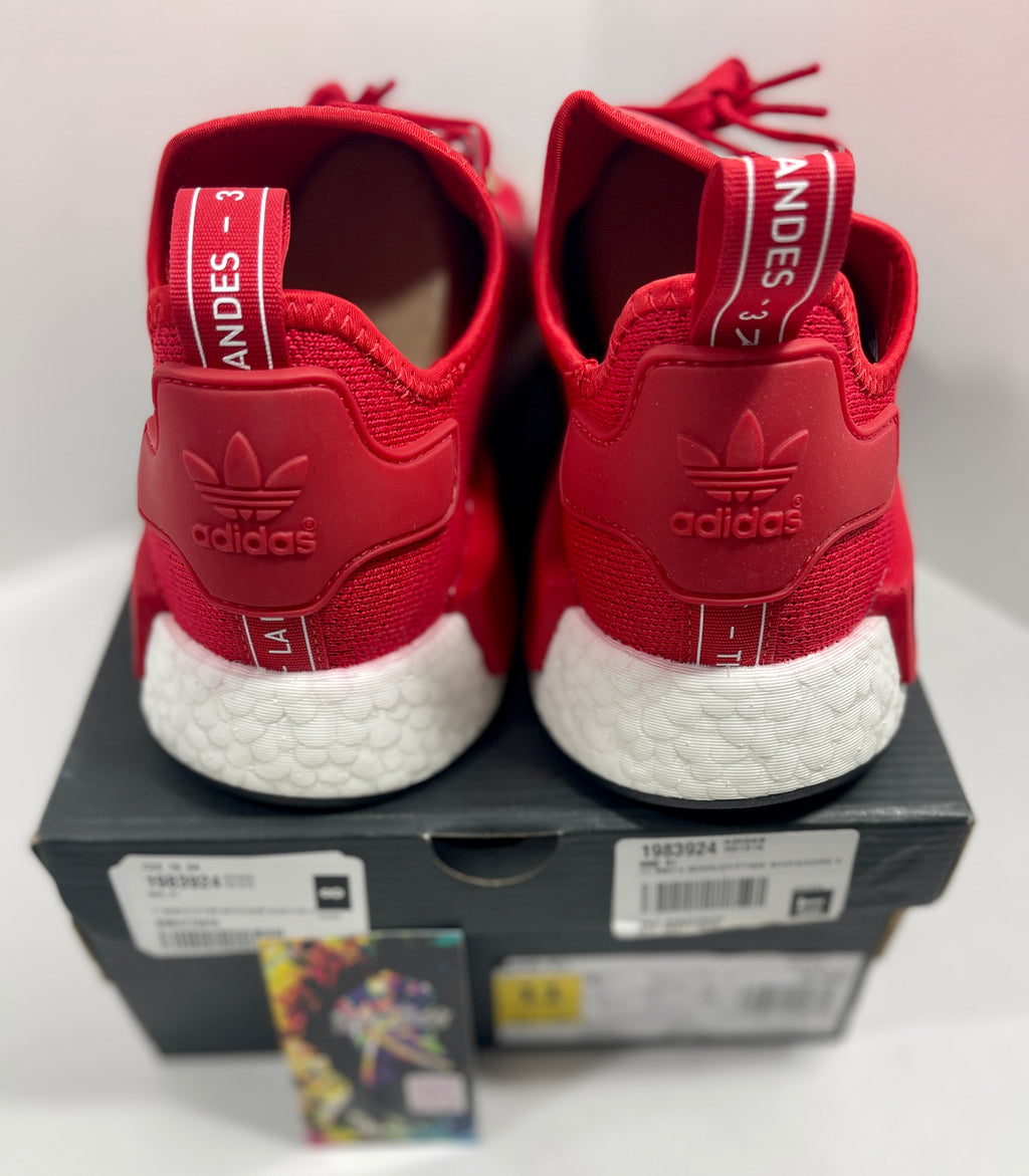 NEW SIZE 11 MENS - ADIDAS NMD_R1 "SCARLET" 2021