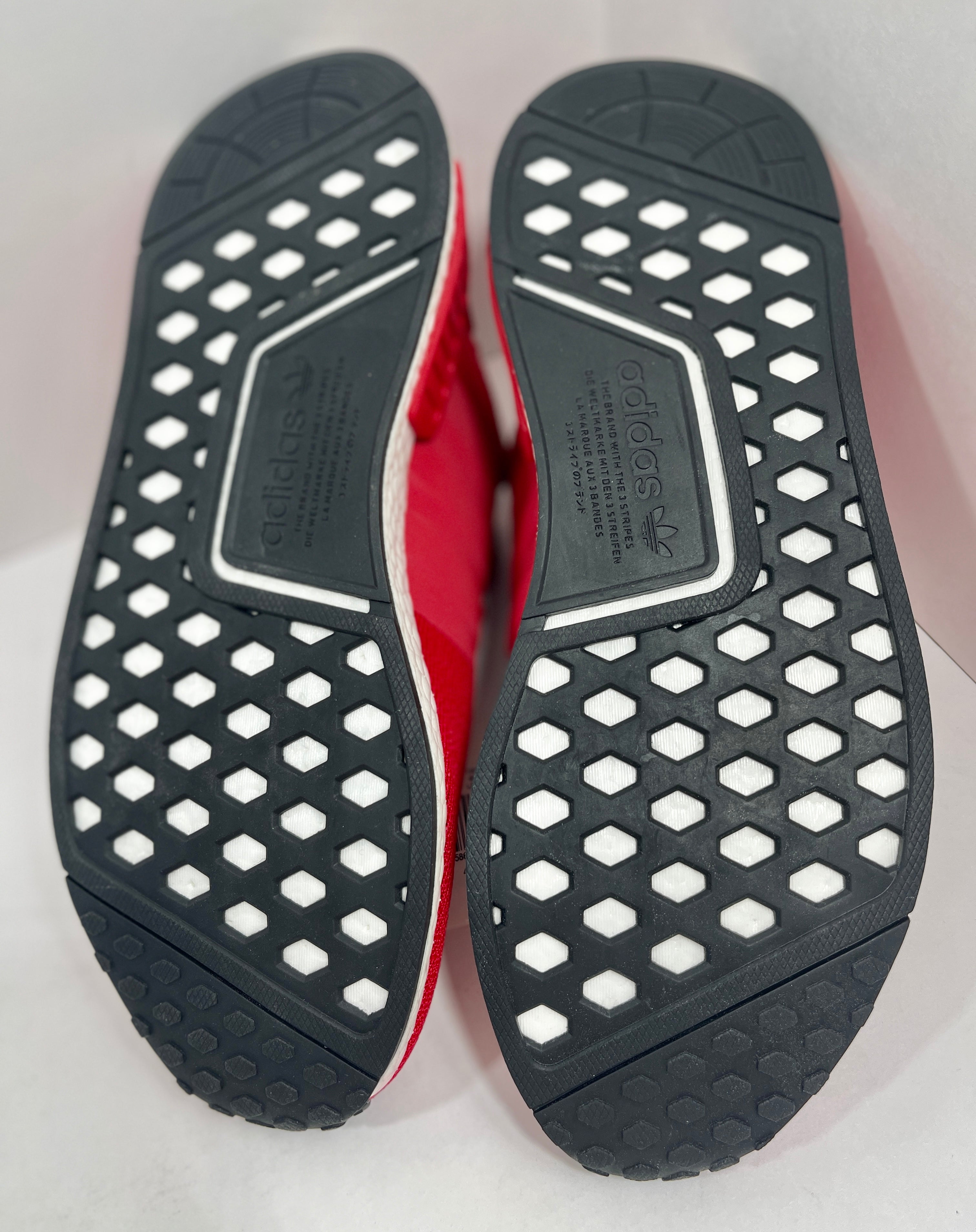 NEW SIZE 11 MENS - ADIDAS NMD_R1 "SCARLET" 2021
