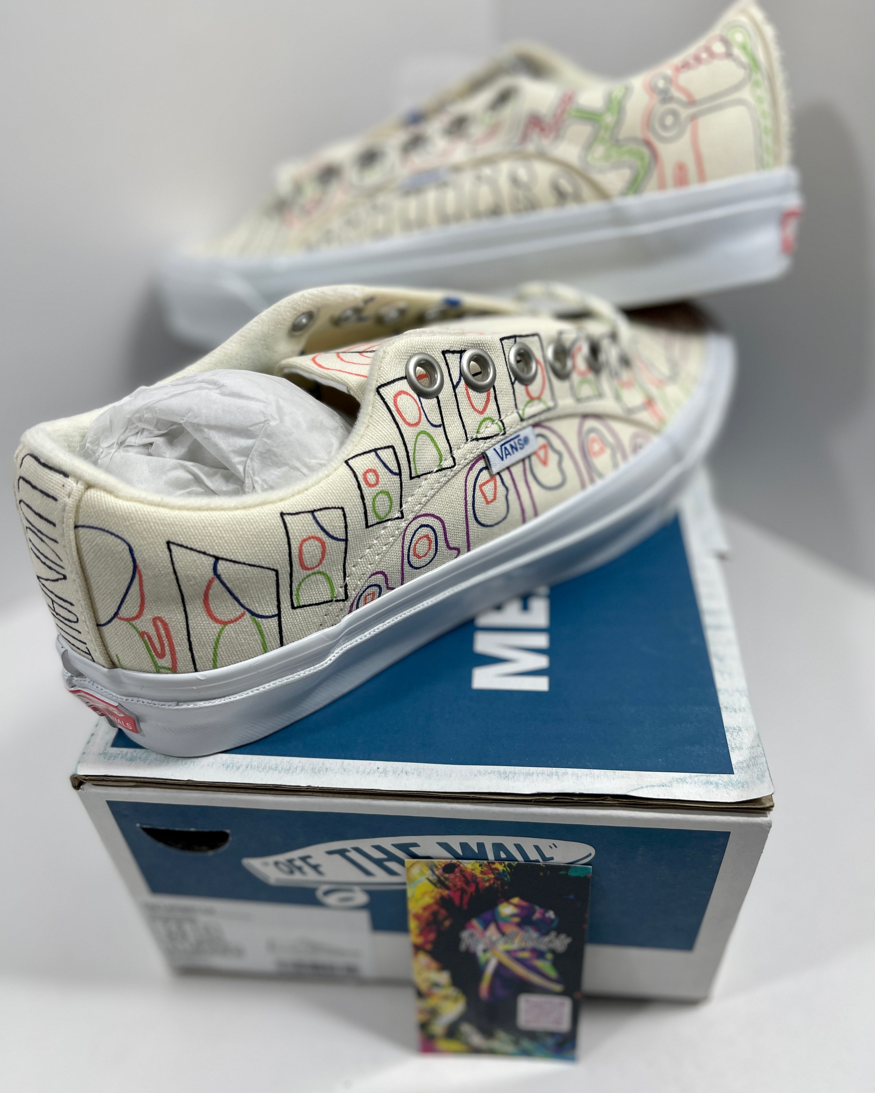 NEW SIZE 7.5 MENS - VANS VAULT OG LAMPKIN LX "GEOFF MCFETRIDGE HALLUCINAUT" 2021