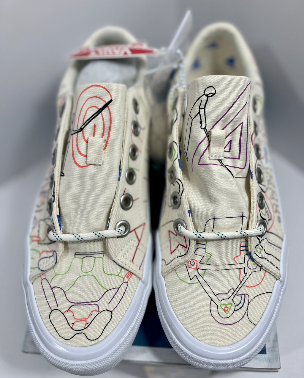 NEW SIZE 7.5 MENS - VANS VAULT OG LAMPKIN LX "GEOFF MCFETRIDGE HALLUCINAUT" 2021