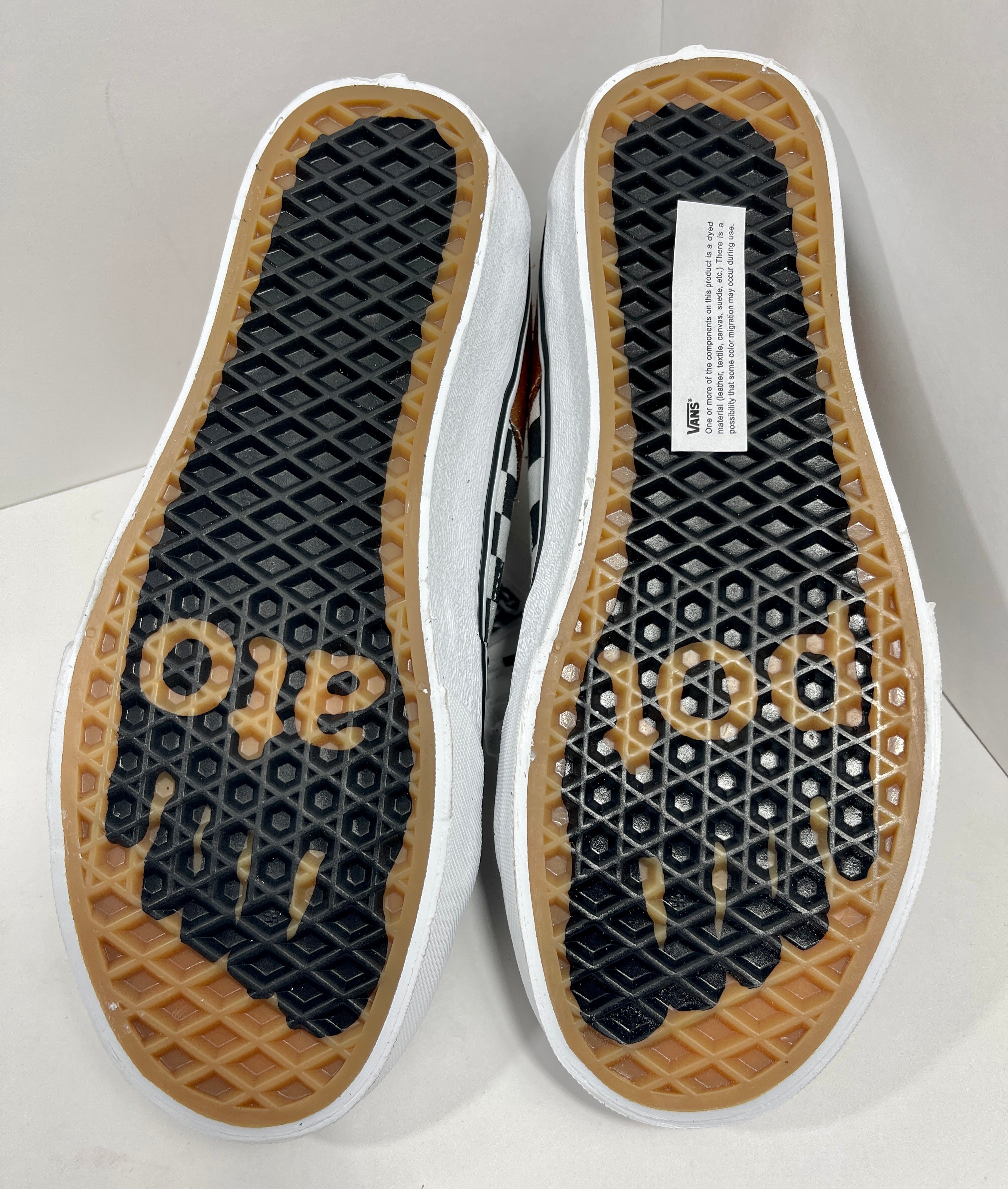 NEW SIZE 8 MENS - VANS VAULT UA SK8-HI VR3 LX "IMRAN POTATO CHECKERBOARD" 2022