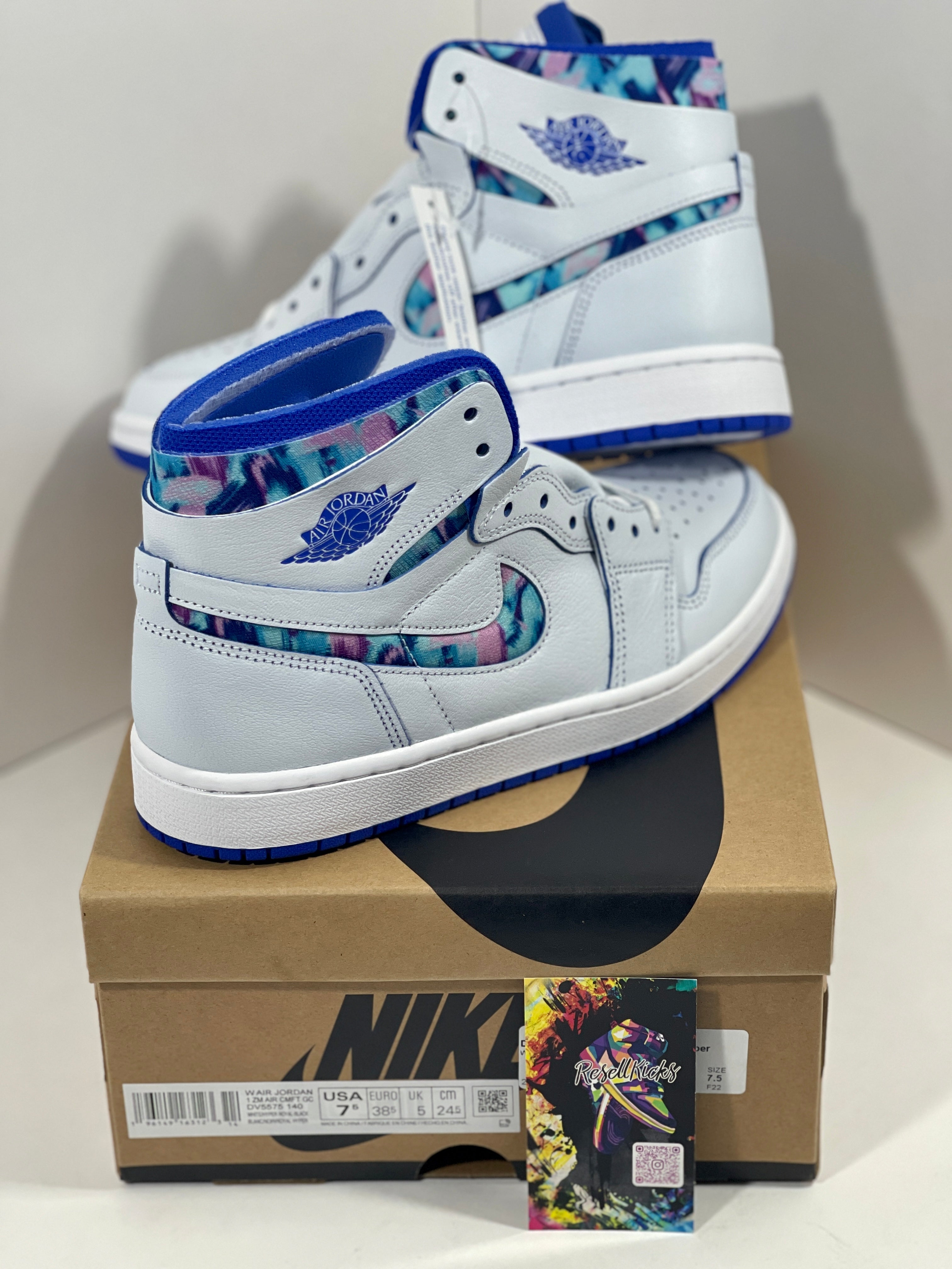 NEW SIZE 6.5 WOMENS - AIR JORDAN 1 HIGH ZOOM COMFORT "25 YEARS IN CHINA" 2022