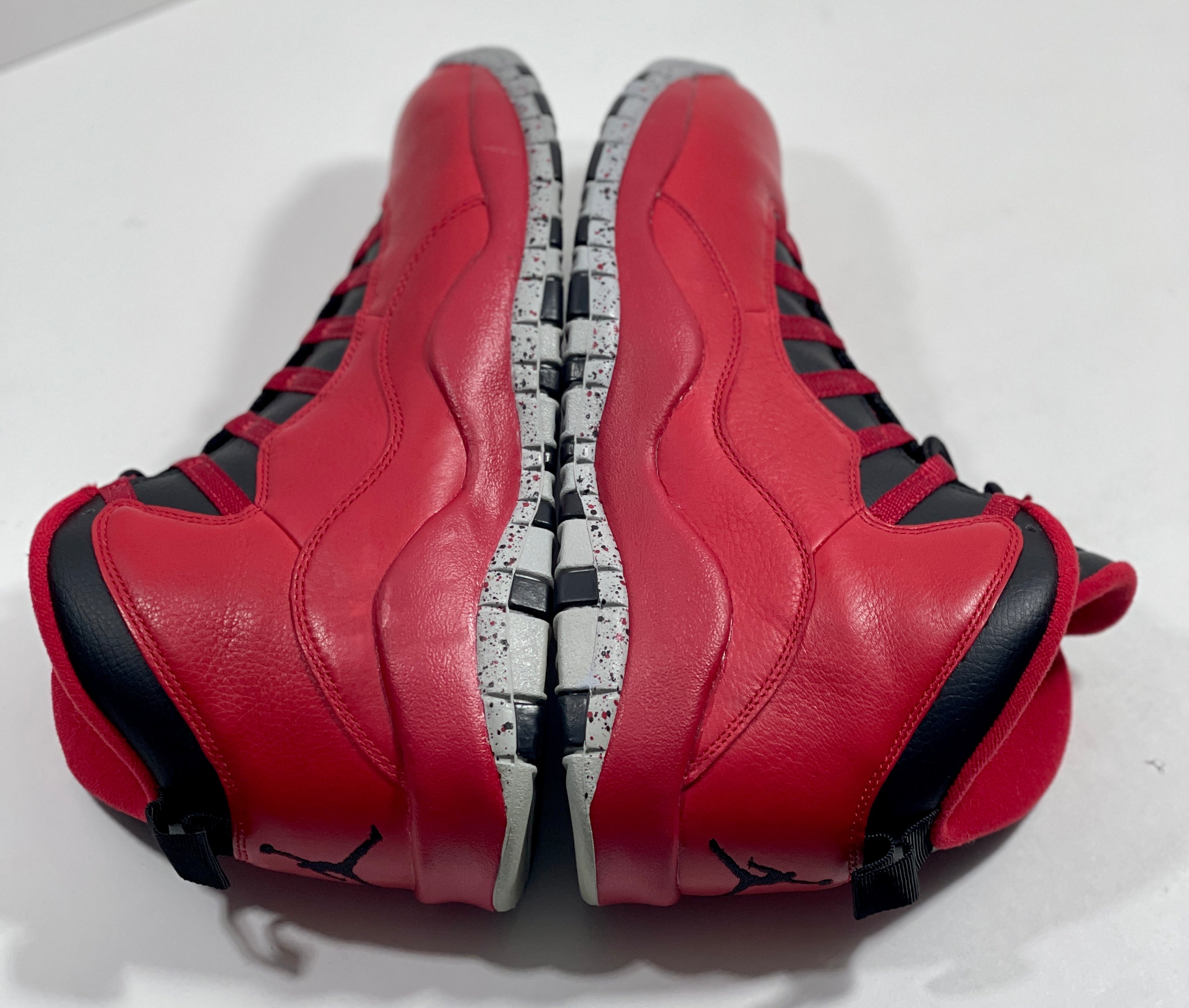 USED SIZE 10 MENS - AIR JORDAN 10 RETRO "BULLS OVER BROADWAY" 2015
