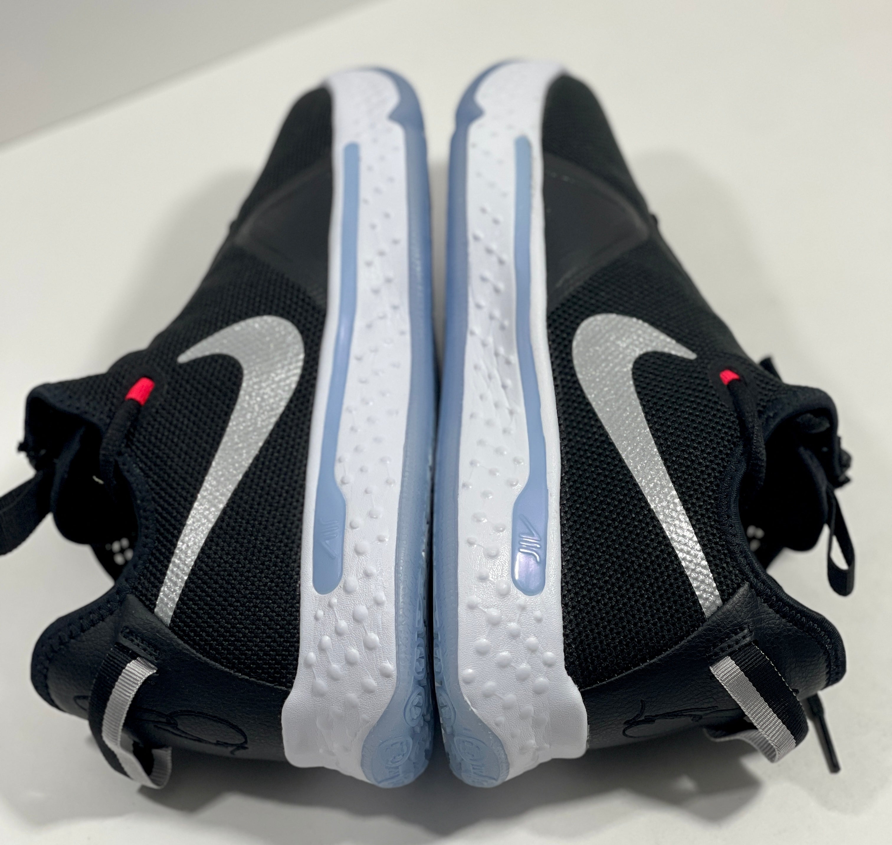 NEW SIZE 8.5 MENS - NIKE PAUL GEORGE 4 "BLACK LIGHT SMOKE GREY" 2020