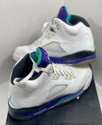 USED SIZE 6.5 YOUTH - AIR JORDAN 5 RETRO "GRAPE" 2013 (GS)