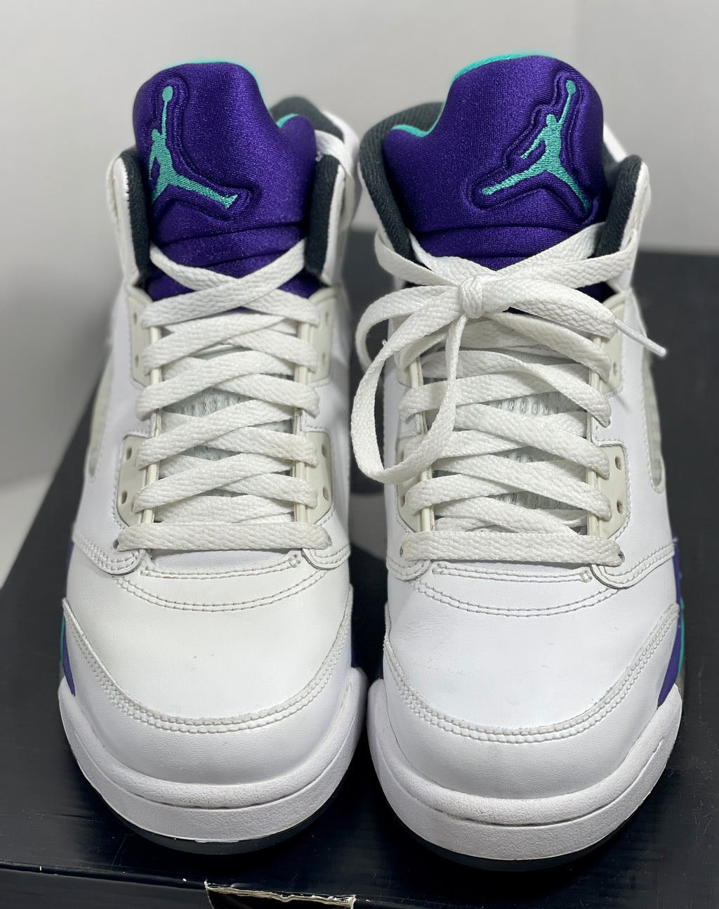 USED SIZE 6.5 YOUTH - AIR JORDAN 5 RETRO "GRAPE" 2013 (GS)