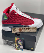 USED SIZE 6.5 YOUTH - AIR JORDAN 13 RETRO "RED FLINT" 2021 (GS)