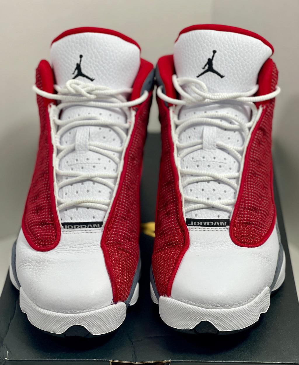 USED SIZE 6.5 YOUTH - AIR JORDAN 13 RETRO "RED FLINT" 2021 (GS)