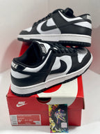NEW SIZE 8.5 MENS - NIKE DUNK LOW RETRO "WHITE BLACK PANDA" 2021