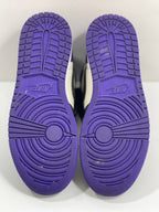 USED SIZE 6.5 YOUTH - AIR JORDAN 1 RETRO HIGH OG "COURT PURPLE" 2018