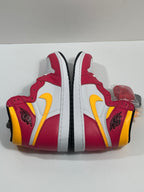 NEW SIZE 9.5 MENS - AIR JORDAN 1 RETRO HIGH OG "LIGHT FUSION RED" 2021
