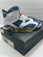 USED SIZE 10 MENS - AIR JORDAN 6 RETRO "OLYMPIC LONDON" 2012