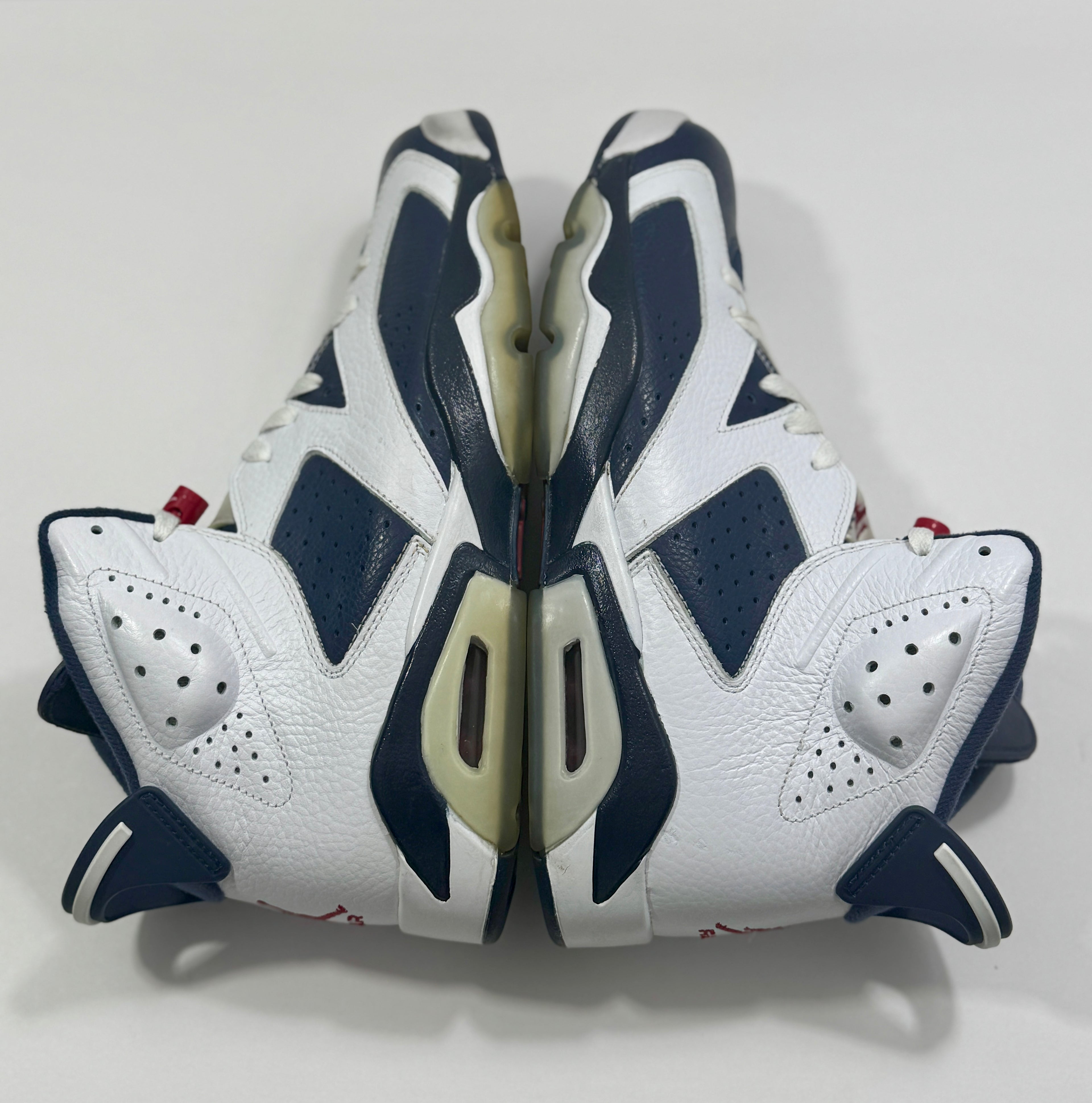 USED SIZE 10 MENS - AIR JORDAN 6 RETRO "OLYMPIC LONDON" 2012