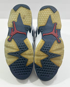 USED SIZE 10 MENS - AIR JORDAN 6 RETRO "OLYMPIC LONDON" 2012