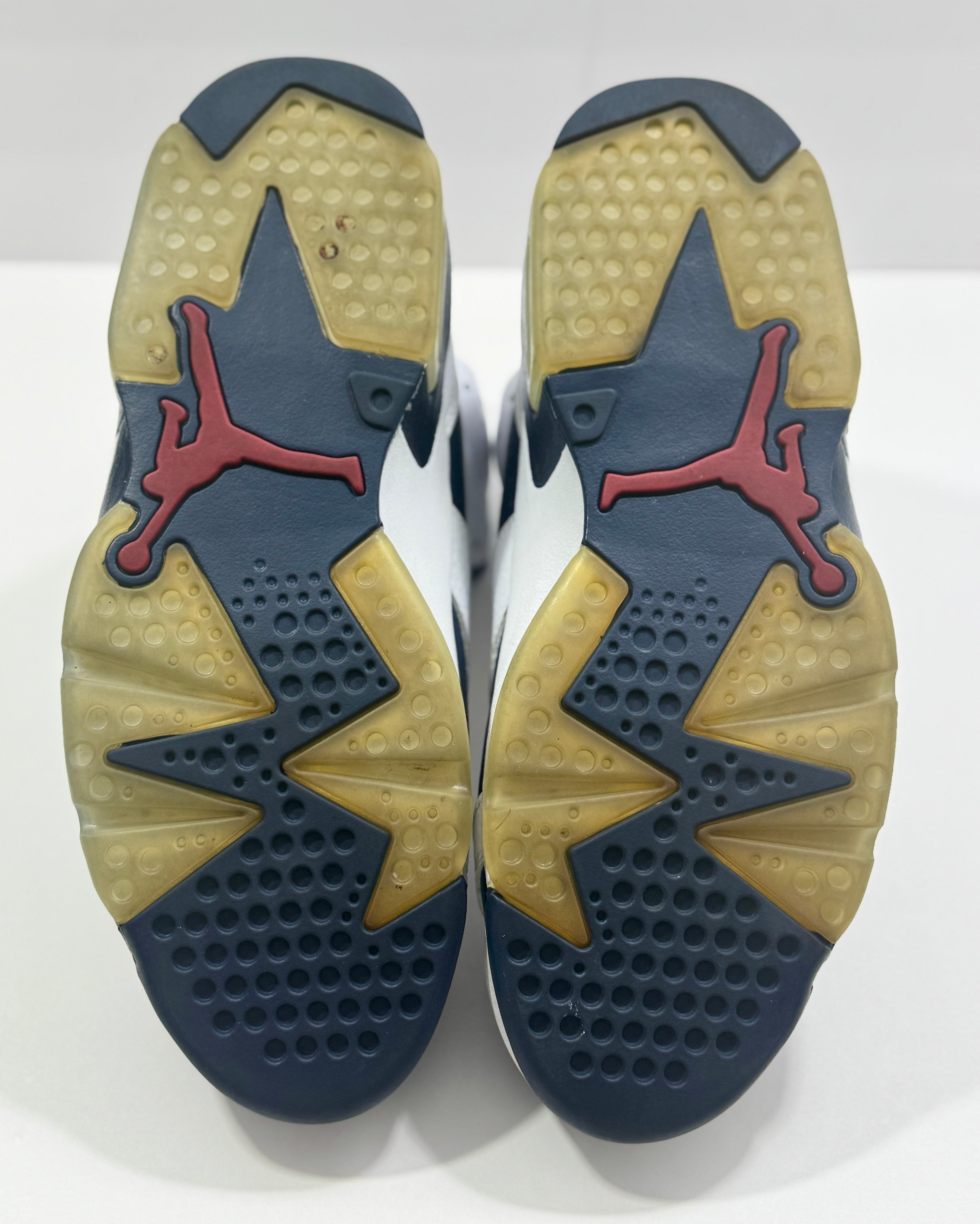 USED SIZE 10 MENS - AIR JORDAN 6 RETRO "OLYMPIC LONDON" 2012