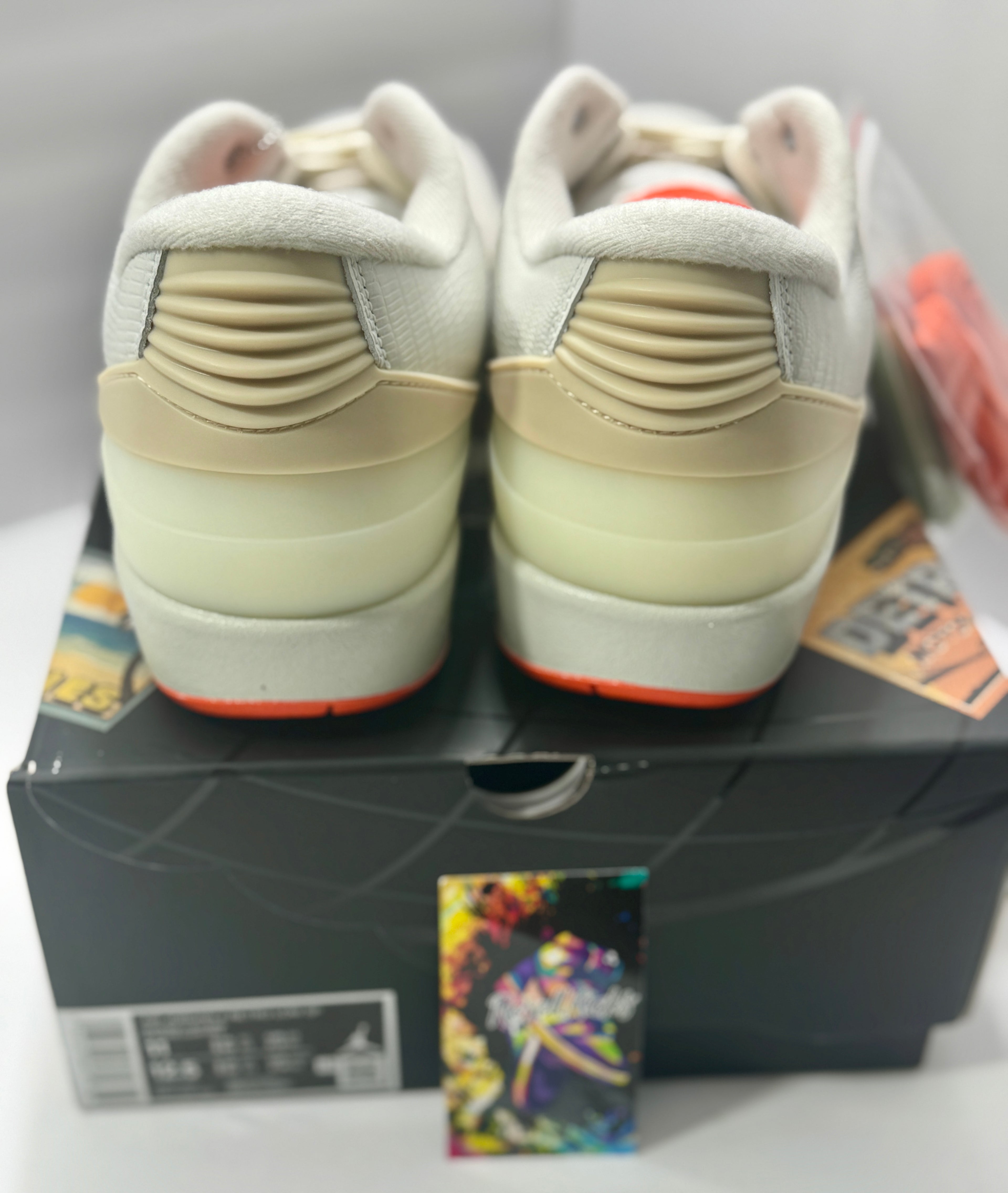 NEW SIZE 11 MENS - AIR JORDAN 2 RETRO LOW "SHELFLIFE" 2022