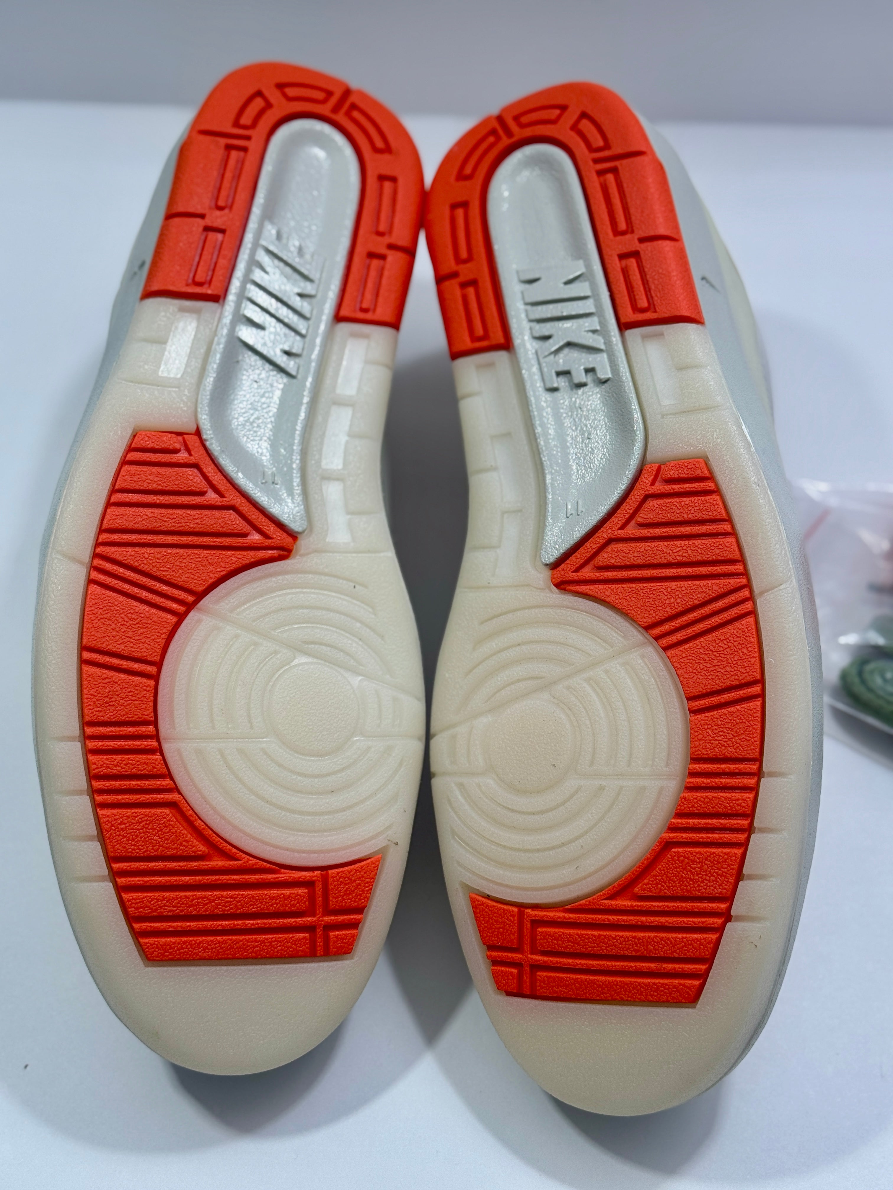 NEW SIZE 11 MENS - AIR JORDAN 2 RETRO LOW "SHELFLIFE" 2022