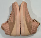 USED SIZE 7 YOUTH - AIR JORDAN 2 RETRO "JUST DON ARTIC ORANGE" 2017