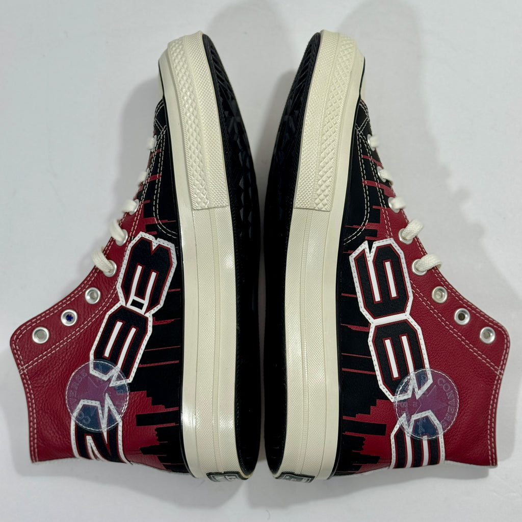 NEW SIZE 9 MENS - CONVERSE CHINATOWN MARKET X CHUCK 70 HIGH "BULLS CHAMPIONSHIP JACKET"