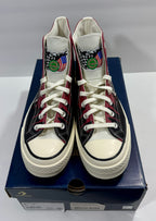 NEW SIZE 9 MENS - CONVERSE CHINATOWN MARKET X CHUCK 70 HIGH "BULLS CHAMPIONSHIP JACKET"