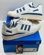 NEW SIZE 14 MENS - ADIDAS FORUM LOW CL "WHITE CREW BLUE GUM" 2024