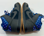 USED SIZE 10 MENS - NIKE DUNK HIGH PREMIUM SB HIGH "CAPTAIN AMERICA" 2014