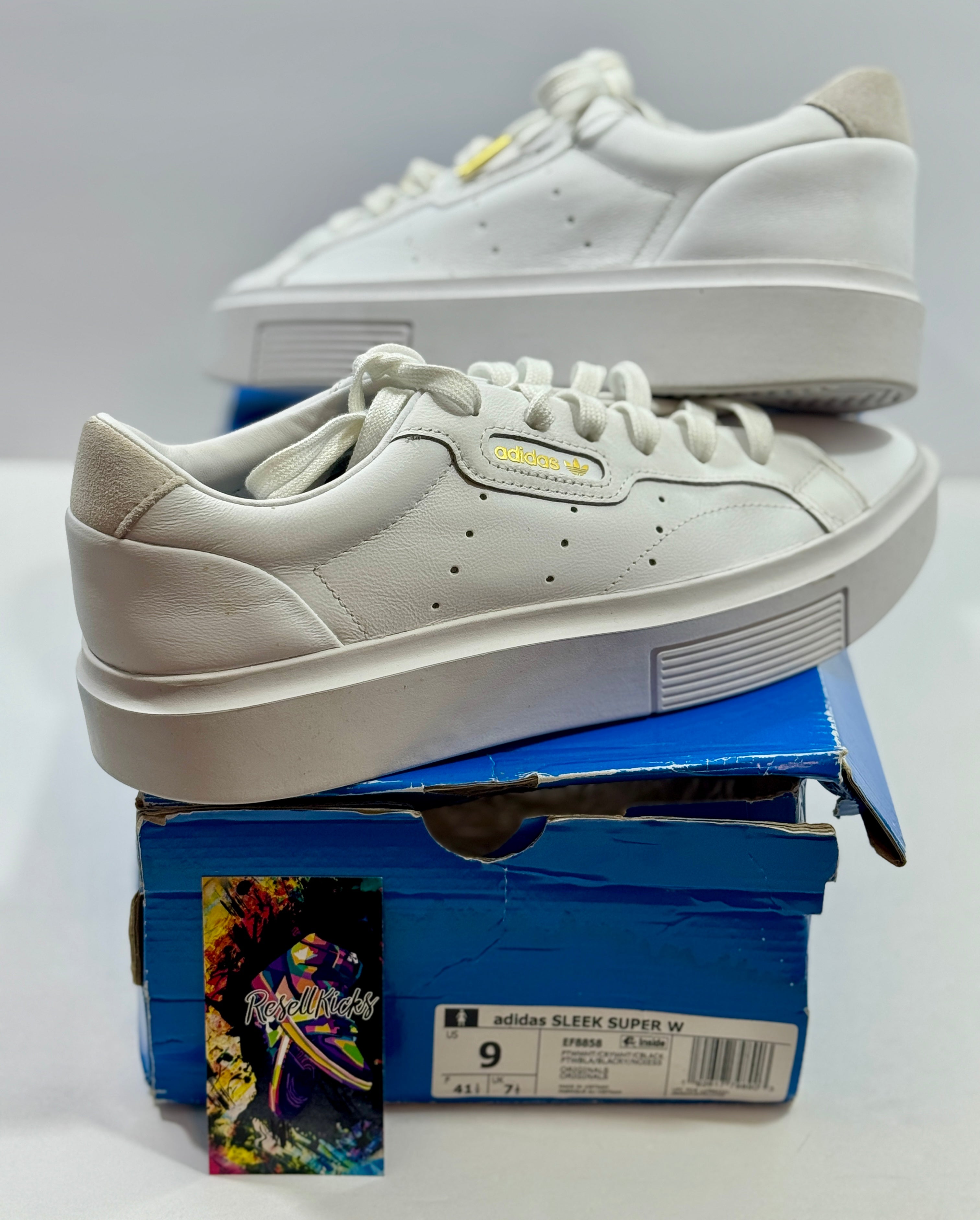 USED SIZE 10 WOMENS - PUMA COURT SNEAKER