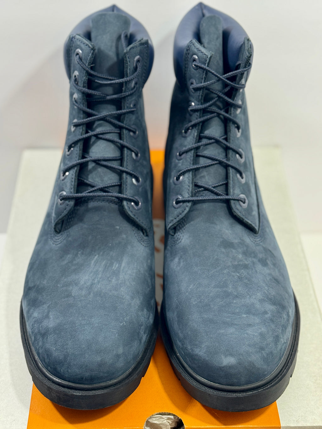 NEW SIZE 11.5 MENS - TIMBERLAND CLASSIC PREMIUM 6" WATERPROOF BOOT NAVY NUBUCK