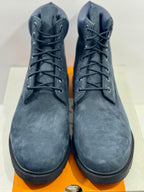 NEW SIZE 11.5 MENS - TIMBERLAND CLASSIC PREMIUM 6" WATERPROOF BOOT NAVY NUBUCK