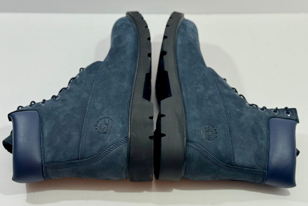 NEW SIZE 11.5 MENS - TIMBERLAND CLASSIC PREMIUM 6" WATERPROOF BOOT NAVY NUBUCK
