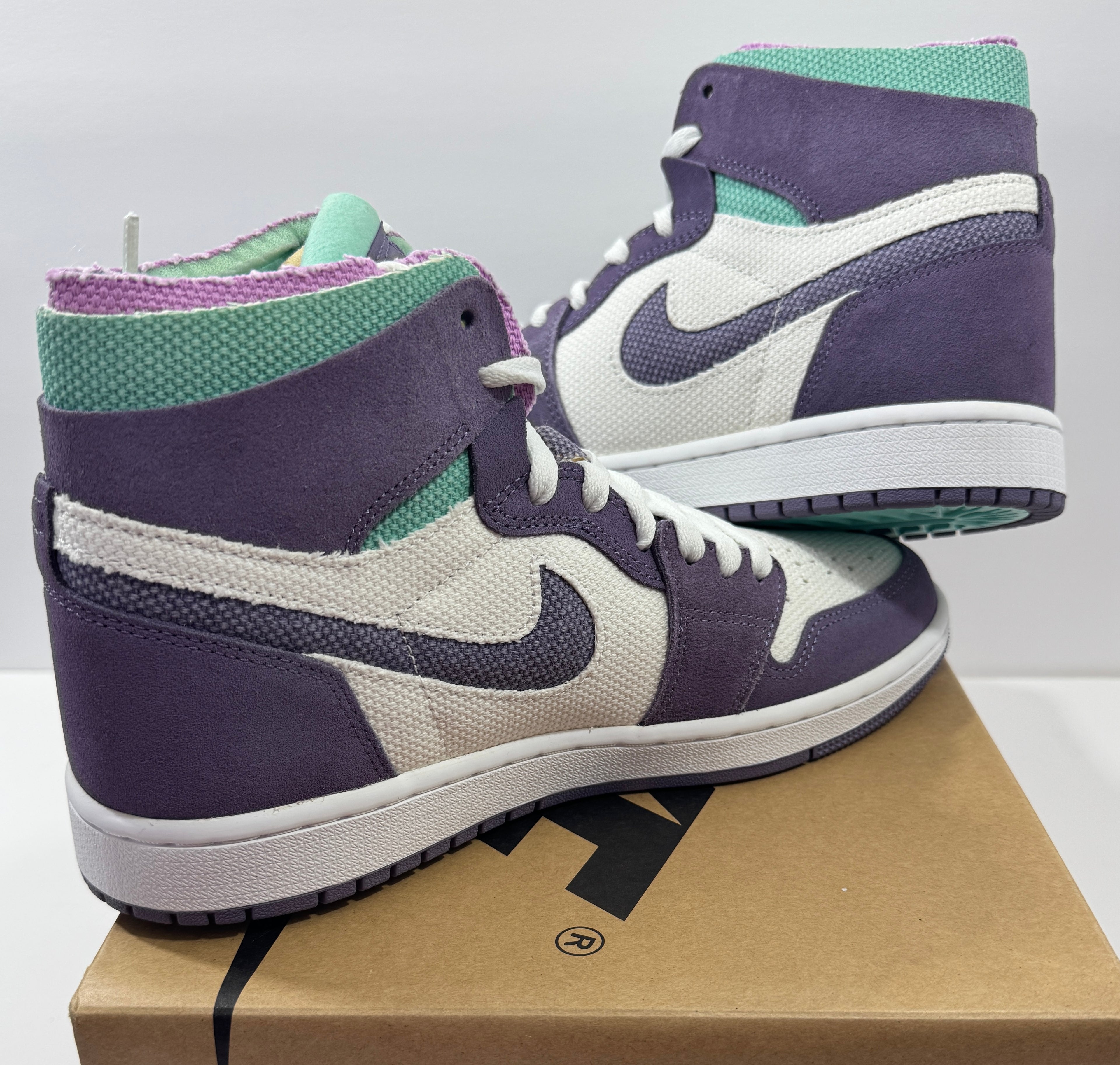 NEW SIZE 8 MENS - AIR JORDAN 1 ZOOM CMFT "TROPICAL TWIST" 2021